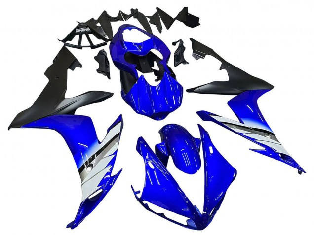 2004-2006 Blue White Matte Black Yamaha YZF 1000 R1 Motorcycle Fairings Australia