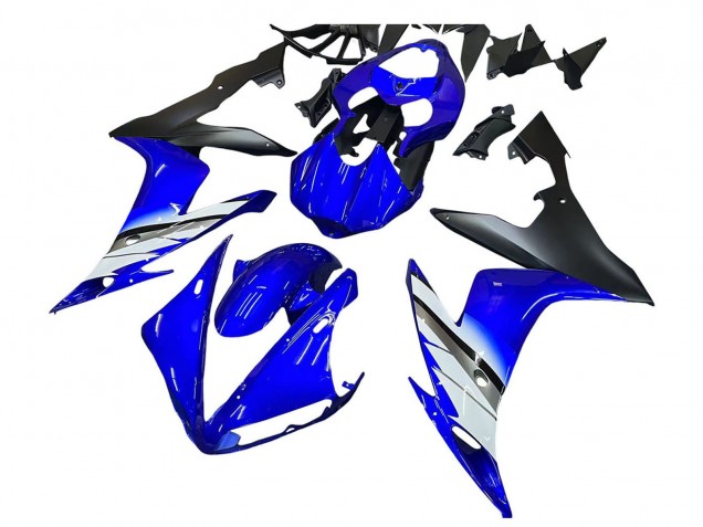 2004-2006 Blue White Matte Black Yamaha YZF 1000 R1 Motorcycle Fairings Australia