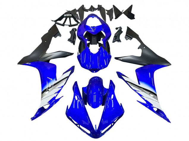 2004-2006 Blue White Matte Black Yamaha YZF 1000 R1 Motorcycle Fairings Australia
