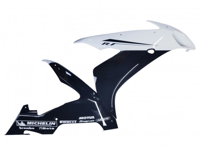 2004-2006 Glossy Black White Motul Yamaha YZF 1000 R1 Motorcycle Fairings Australia