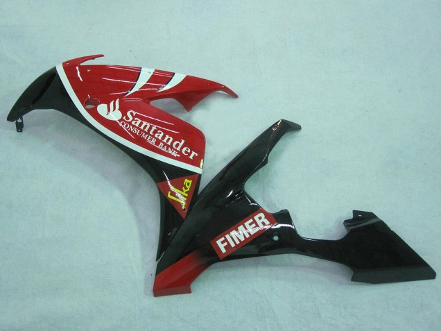 2004-2006 Red White Black Green Volvo Jika Fimer Santander Yamaha YZF 1000 R1 Motorcycle Fairings Australia