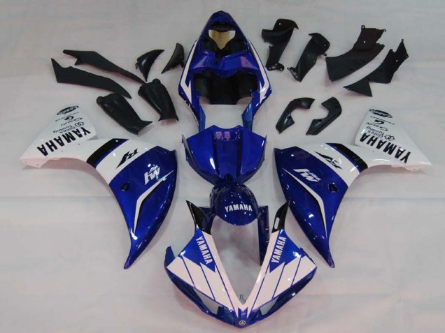 2009-2011 White Blue Black M1 Yamaha YZF 1000 R1 Motorcycle Fairings Australia