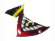 2009-2011 Red Yellow Black Shark 46 Yamaha YZF 1000 R1 Motorcycle Fairings Australia