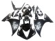 2009-2011 Glossy Black White Decal Yamaha YZF 1000 R1 Motorcycle Fairings Australia