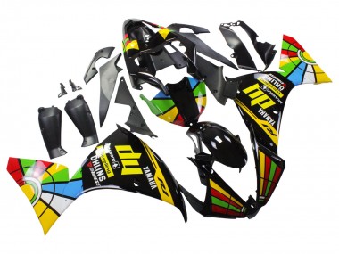 2012-2014 Glossy Black Yellow Green Blue Red Color Wheel Yamaha YZF 1000 R1 Motorcycle Fairings Australia