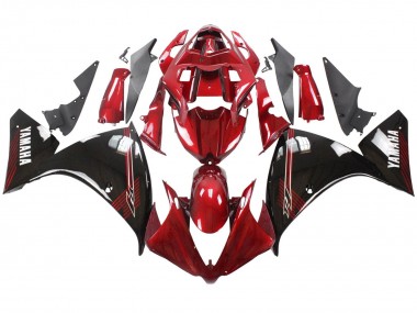 2012-2014 Red Glossy Black Yamaha YZF 1000 R1 Motorcycle Fairings Australia