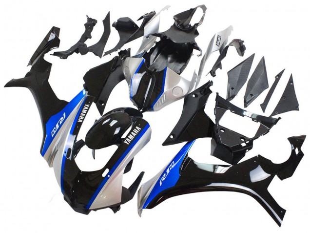 2015-2019 Silver Blue Glossy Black Yamaha YZF 1000 R1 Motorcycle Fairings Australia
