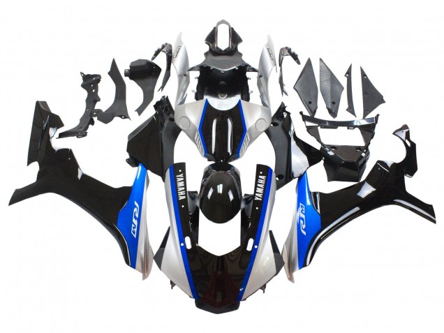 2015-2019 Silver Blue Glossy Black Yamaha YZF 1000 R1 Motorcycle Fairings Australia