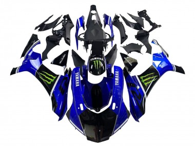 2015-2019 Blue Glossy Black Green Monster Yamaha YZF 1000 R1 Motorcycle Fairings Australia