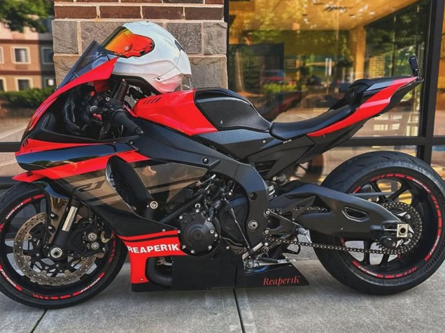 2015-2019 Red Black Silver Yamaha YZF 1000 R1 Motorcycle Fairings Australia