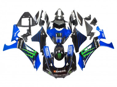 2020-2025 Blue Black Green Black ENEOS Monster Yamaha YZF 1000 R1 Motorcycle Fairings Australia