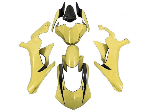 2020-2025 Yellow Glossy Black Yamaha YZF 1000 R1 Motorcycle Fairings Australia