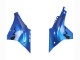 2020-2025 Blue Green Black Shark Yamaha YZF 1000 R1 Motorcycle Fairings Australia