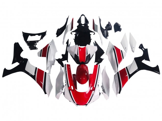 2020-2025 White Red Glossy Black Yamaha YZF 1000 R1 Motorcycle Fairing Australia