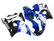 1998-2002 White Blue Glossy Black Yamaha YZF 600 R6 Motorcycle Fairings Australia