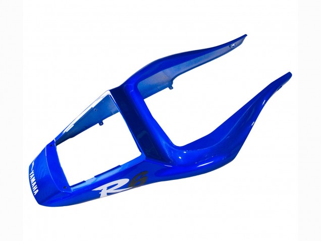 1998-2002 White Blue Glossy Black Yamaha YZF 600 R6 Motorcycle Fairings Australia