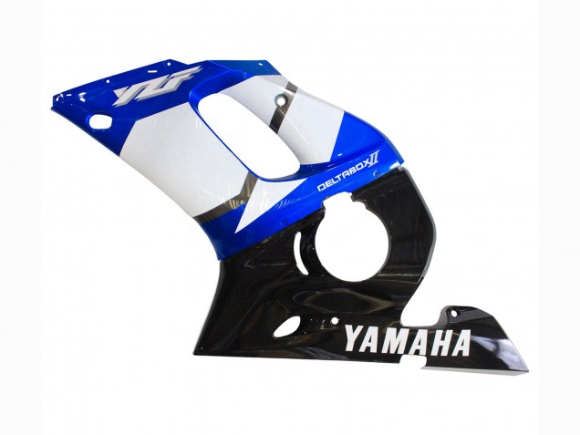 1998-2002 White Blue Glossy Black Yamaha YZF 600 R6 Motorcycle Fairings Australia