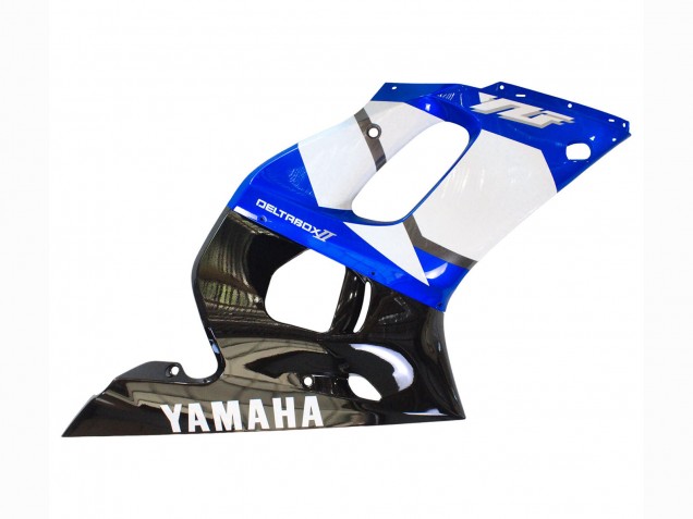 1998-2002 White Blue Glossy Black Yamaha YZF 600 R6 Motorcycle Fairings Australia