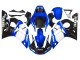 1998-2002 White Blue Glossy Black Yamaha YZF 600 R6 Motorcycle Fairings Australia