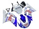 1998-2002 White Blue Red Fiat 99 Yamaha YZF 600 R6 Motorcycle Fairings Australia