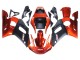 1998-2002 Orange Matte Black Yamaha YZF 600 R6 Motorcycle Fairings Australia