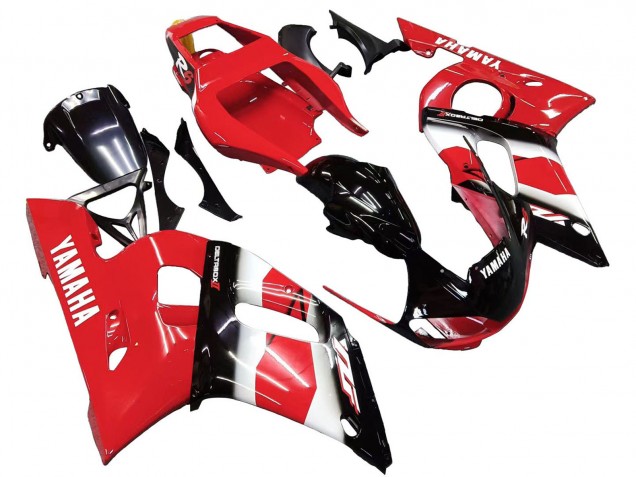 1998-2002 Red White Glossy Black Yamaha YZF 600 R6 Motorcycle Fairing Australia