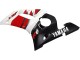 1998-2002 White Red Glossy Black Yamaha YZF 600 R6 Motorcycle Fairings Australia