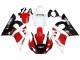1998-2002 White Red Glossy Black Yamaha YZF 600 R6 Motorcycle Fairings Australia
