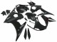 2003-2004 Matte Black Yamaha YZF R6 Motorcycle Fairings Australia