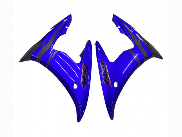2003-2004 Blue Glossy Black Yamaha YZF R6 Motorcycle Fairings Australia