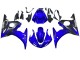 2003-2004 Blue Glossy Black Yamaha YZF R6 Motorcycle Fairings Australia