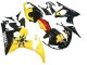 2003-2004 Yellow Red Glossy Black 46 Yamaha YZF R6 Motorcycle Fairings Australia