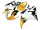 2006-2009 Yellow White Glossy Black Yamaha YZF R6S Motorcycle Fairings Australia