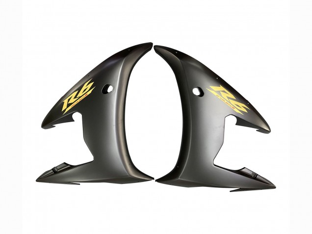 2003-2004 Glossy Black Matte Black Gold Decals Yamaha YZF R6 Motorcycle Fairings Australia