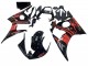 2003-2004 Glossy Black Red Yamaha YZF R6 Motorcycle Fairing Australia