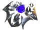 2003-2004 Blue Matte Black Yamaha YZF R6 Motorcycle Fairings Australia