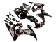 2003-2004 Glossy Black Red White Lucky Strike Motul Yamaha YZF R6 Motorcycle Fairings Australia