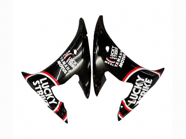 2003-2004 Glossy Black Red White Lucky Strike Motul Yamaha YZF R6 Motorcycle Fairings Australia