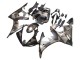 2003-2004 Grey Matte Black Geometric Yamaha YZF R6 Motorcycle Fairings Australia