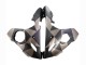 2003-2004 Grey Matte Black Geometric Yamaha YZF R6 Motorcycle Fairings Australia