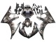 2003-2004 Grey Matte Black Geometric Yamaha YZF R6 Motorcycle Fairings Australia