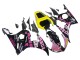 2003-2004 Yellow Pink Glossy Black Rossi Repsol 46 Yamaha YZF R6 Motorcycle Fairings Australia