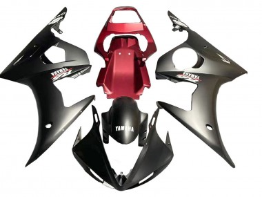 2006-2009 Red Matte Black Yamaha YZF R6S Motorcycle Fairing Australia
