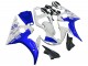 2003-2004 White Blue GYTR Yamaha YZF R6 Motorcycle Fairings Australia