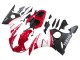 2003-2004 Red White Matte Black Yamaha YZF R6 Motorcycle Fairings Australia