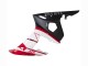 2003-2004 Red White Matte Black Yamaha YZF R6 Motorcycle Fairings Australia
