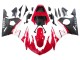 2003-2004 Red White Matte Black Yamaha YZF R6 Motorcycle Fairings Australia
