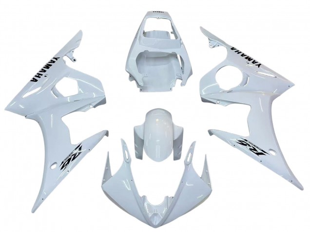 2003-2004 White Black Decals Yamaha YZF R6 Motorcycle Fairings Australia