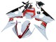 2003-2004 White Red Glossy Black Yamaha YZF R6 Motorcycle Fairings Australia