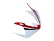 2003-2004 White Red Glossy Black Yamaha YZF R6 Motorcycle Fairings Australia